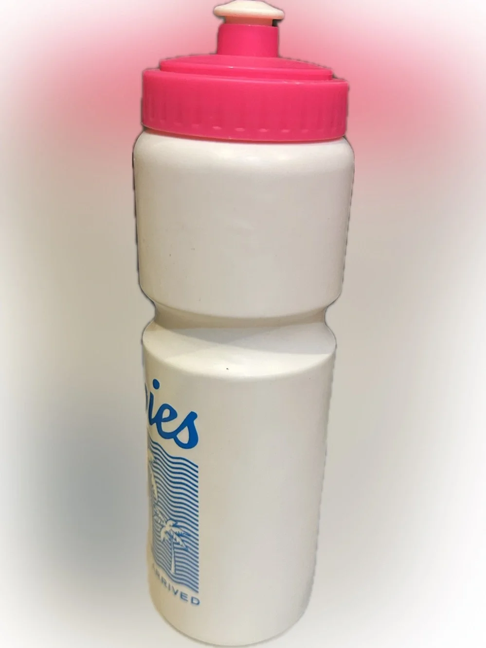 CHUBBIES WATER BOTTLE SQUEEZE WORKOUT SPORTS HYDRATION HYDRATE PINK BLUE WHITE